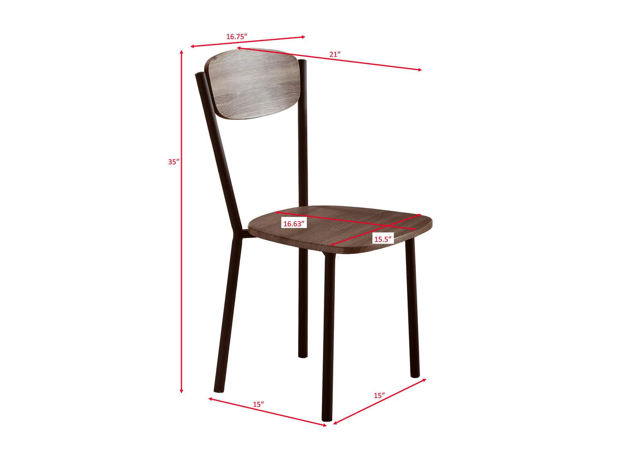 Blake 5-Pack Round Dining Table and Chairs