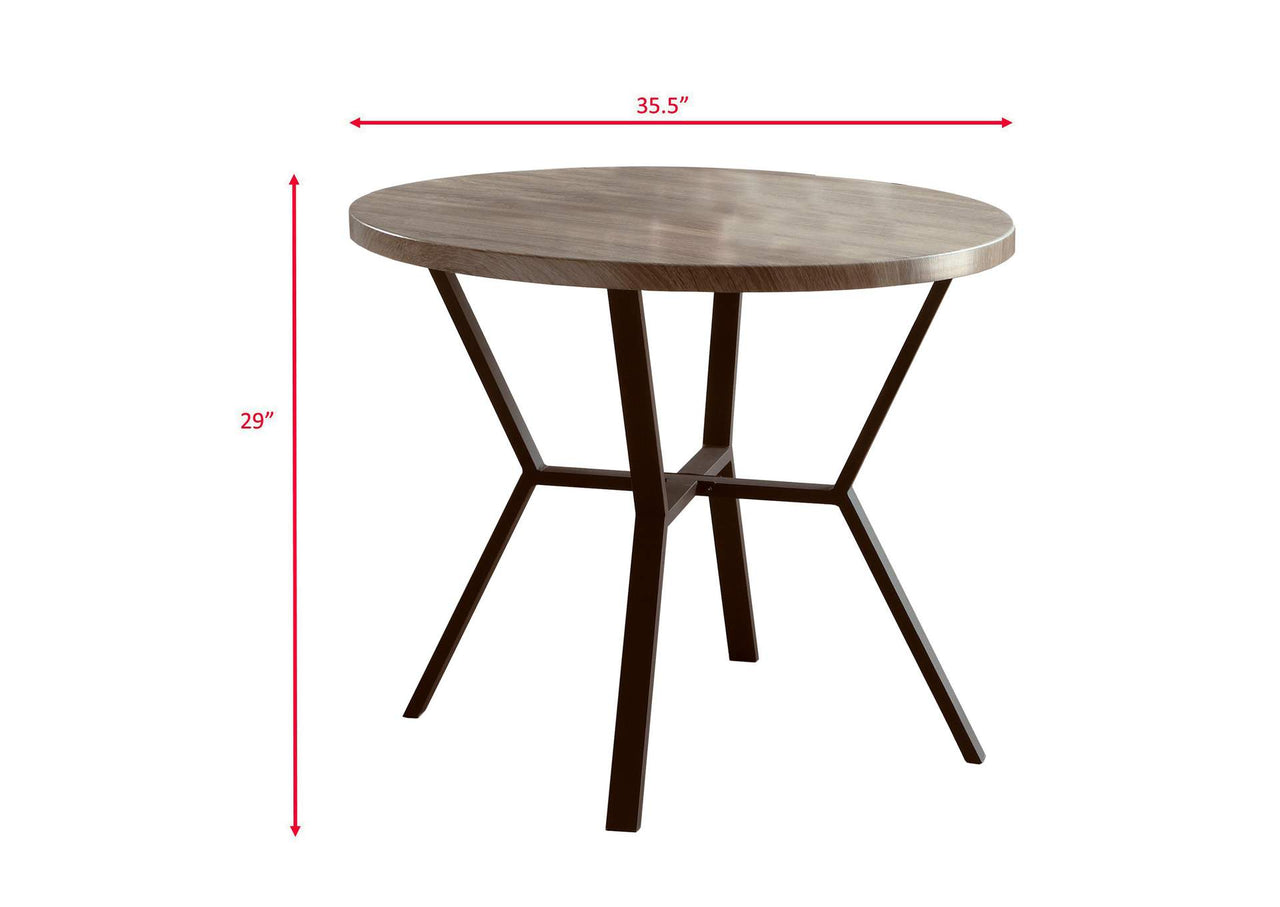 Blake 5-Pack Round Dining Table and Chairs