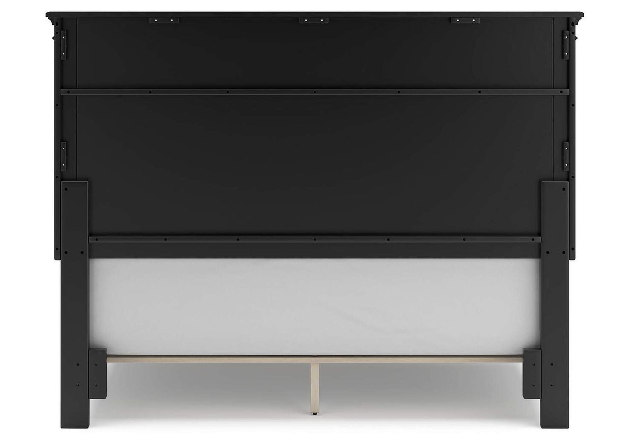 Lanolee Queen Panel Bed | Modern Farmhouse Queen Bed Frame