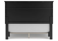 Thumbnail for Lanolee Queen Panel Bed | Modern Farmhouse Queen Bed Frame