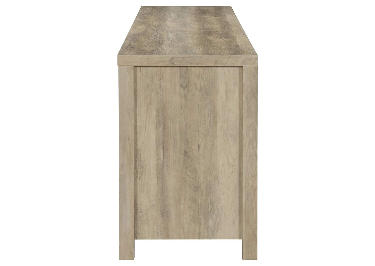 Madra 2-Door Engineered Wood 79-Inch TV Stand