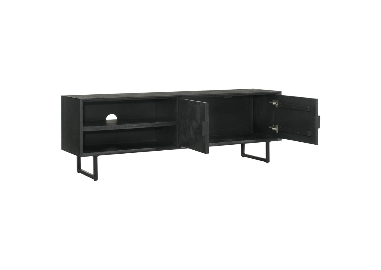 Marsden 2-Door Mango Wood 70-Inch TV Stand