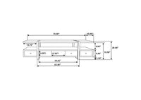 Thumbnail for Otto 5-Drawer Mango Wood 70-Inch TV Stand