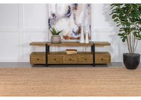 Thumbnail for Otto 5-Drawer Mango Wood 70-Inch TV Stand