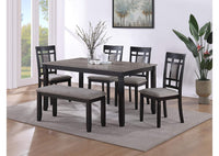 Thumbnail for Paige 6-Pack Dinette Set with Bench