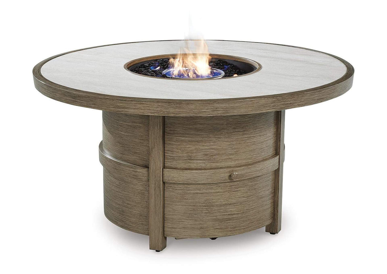 Rainier Ranch Fire Pit Table