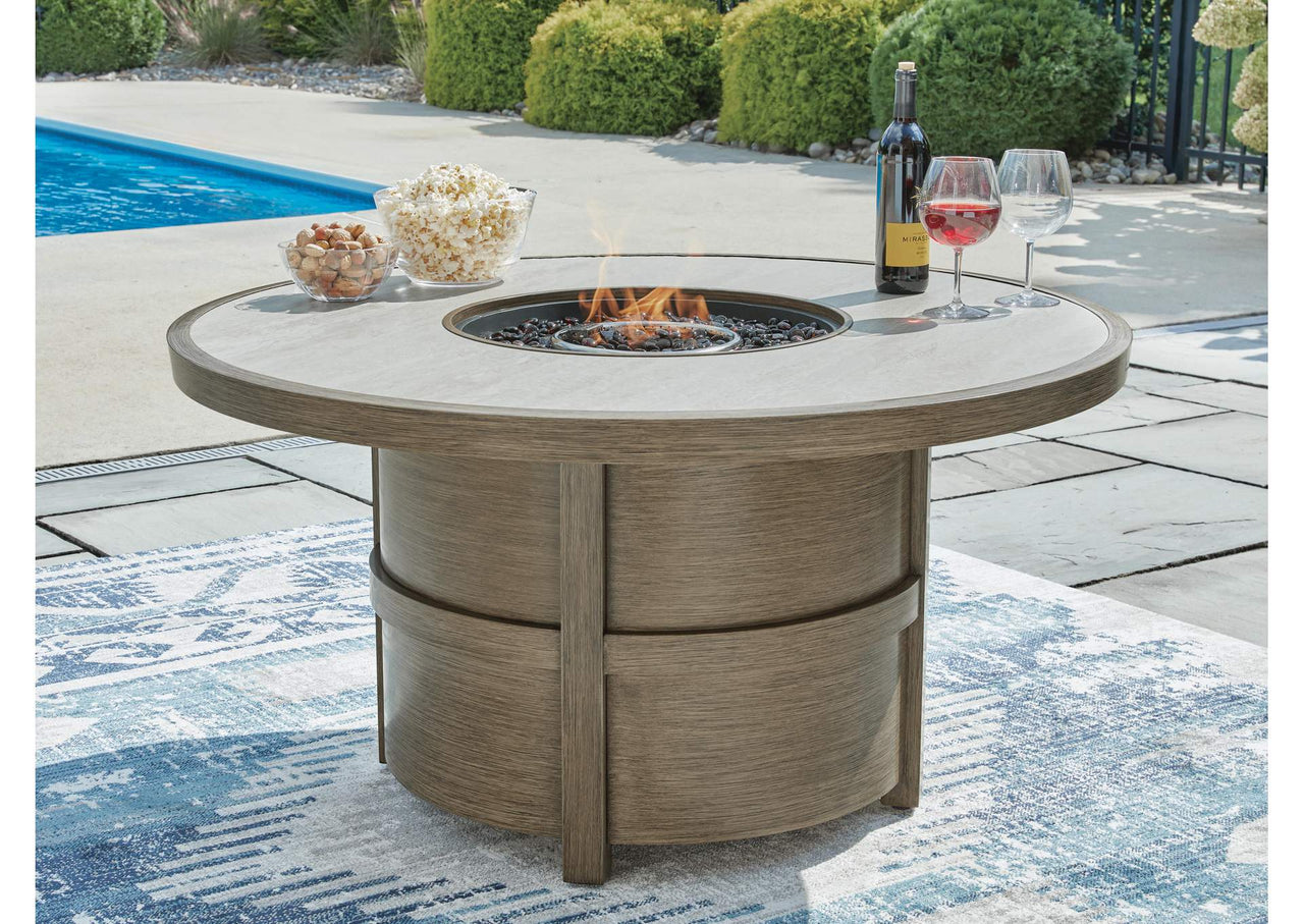 Rainier Ranch Fire Pit Table