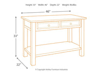 Thumbnail for Tyler Creek Sofa Console Table | Furnish Oaks