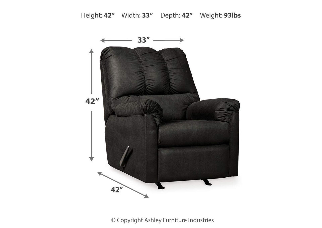 Darcy Recliner with pillow top arms
